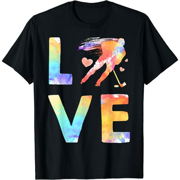 Funny Hockey Design For Men Women Ice Hockey Players T-Shirt