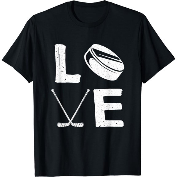 Funny Hockey Design For Men Women Ice Hockey Players T-Shirt