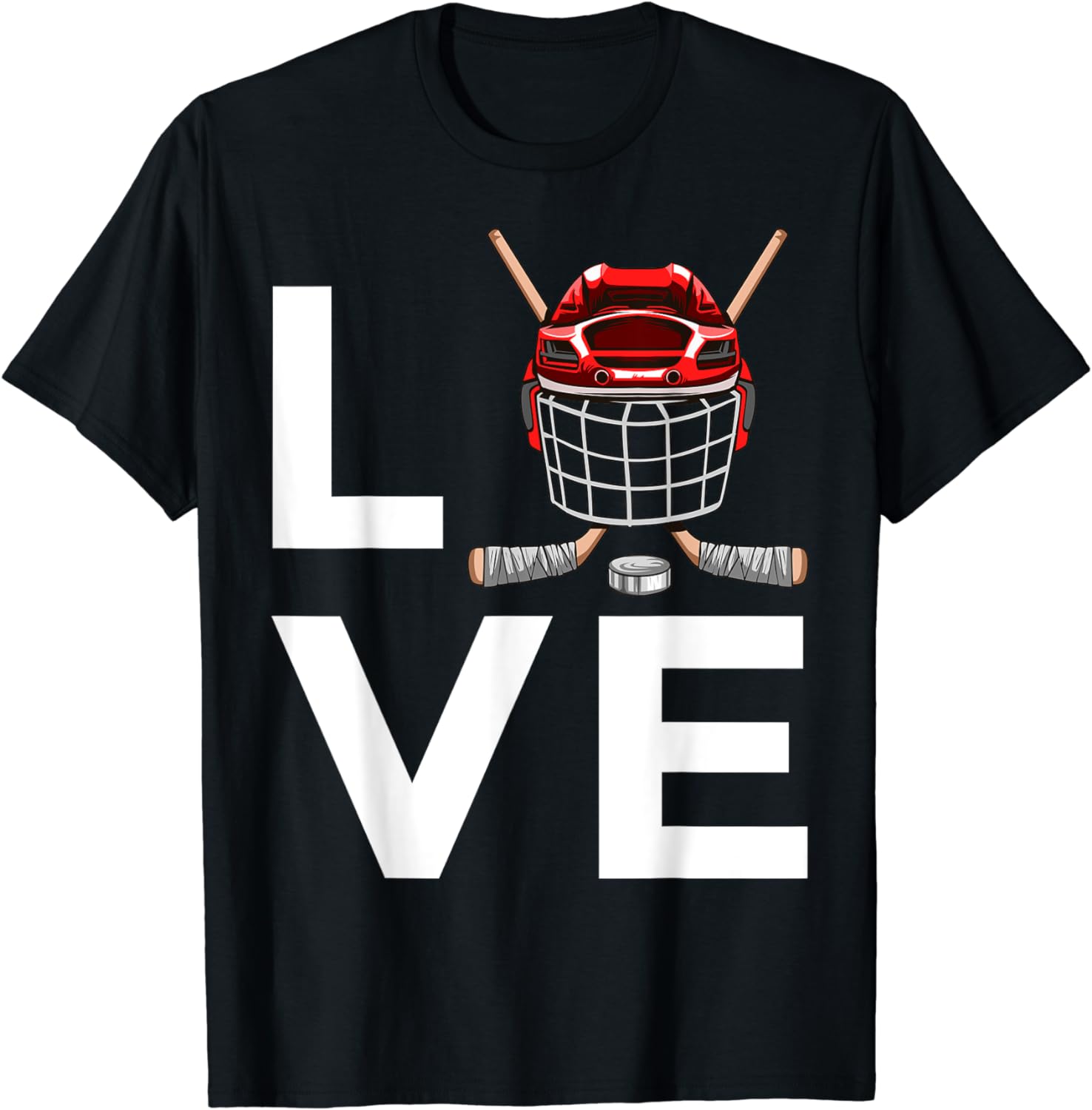 Funny Hockey Design For Men Women Ice Hockey Players T-Shirt - Walmart.com