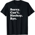 thumbnail image 1 of Funny Hockey Gift for Men Women Boys or Girls T-Shirt Black 3X-Large, 1 of 4