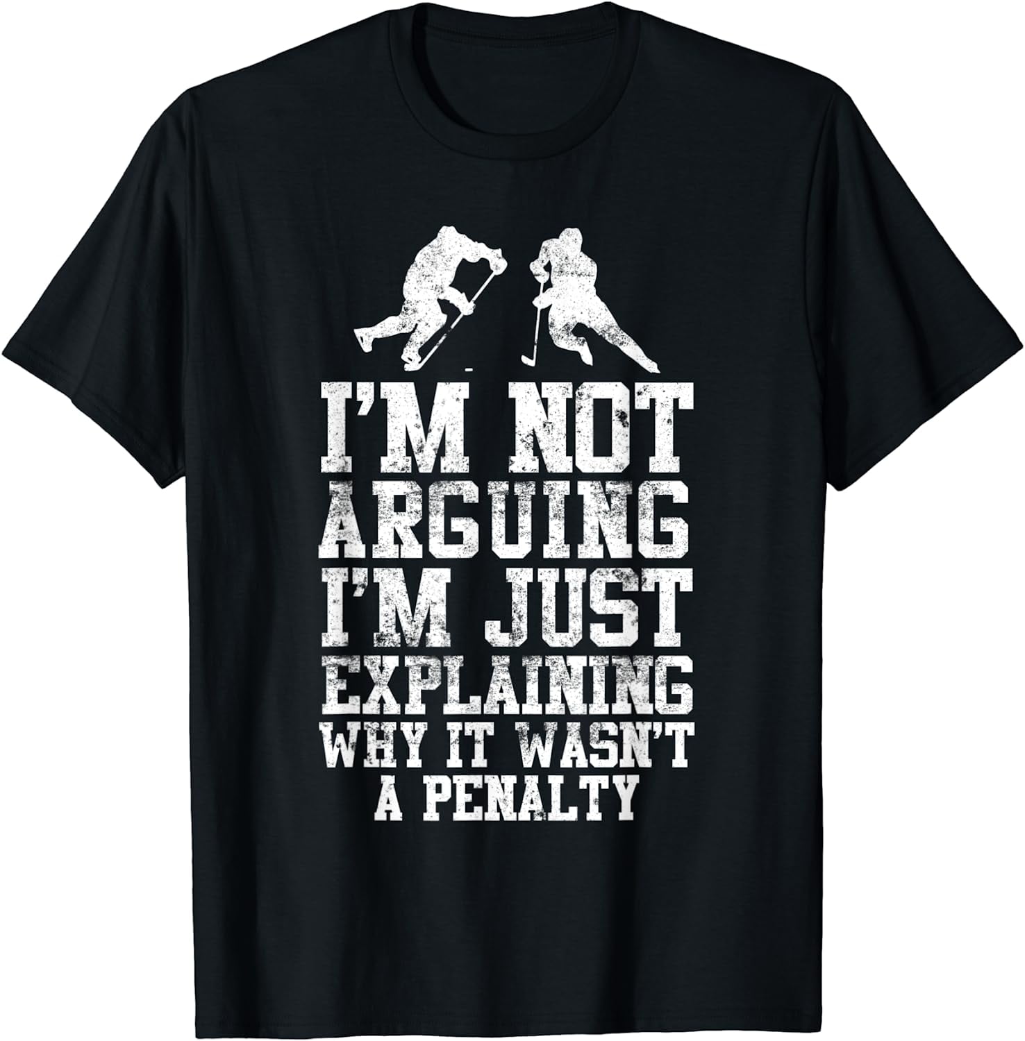 Funny Hockey Tee Shirt Cool Gag Gift Novelty Graphic Tee Funny Hockey Tee Shirt Cool Gag Gift Novelty Graphic Tee
