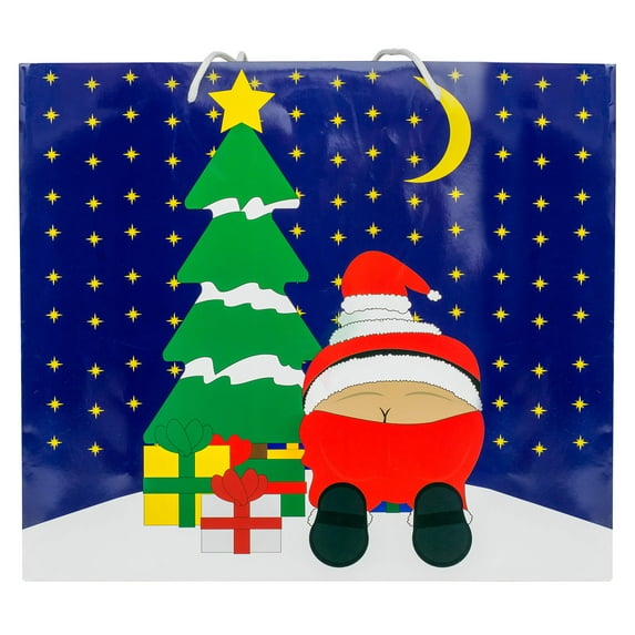 Funny Holiday Season Christmas Gift Bags