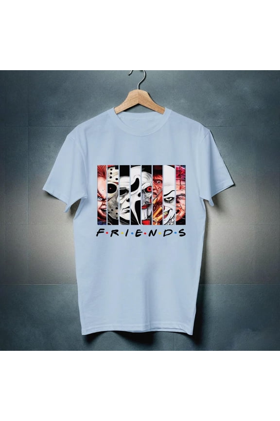 Funny Horror Friends Scary Movies Halloween T-Shirt Unisex T-shirt