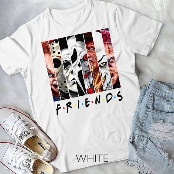 Funny Horror Friends Scary Movies Halloween T-Shirt Unisex T-shirt