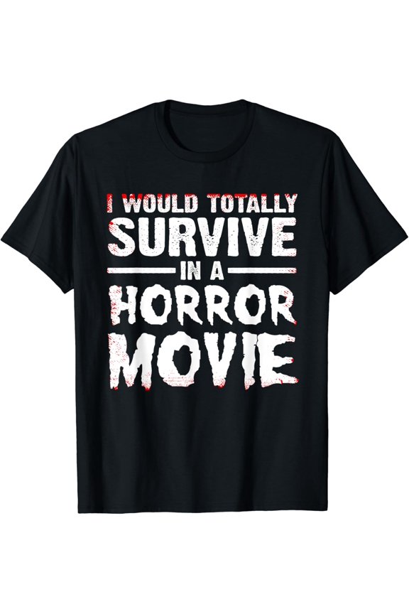 Funny Horror Movie Art For Men Women Halloween Scary Movies