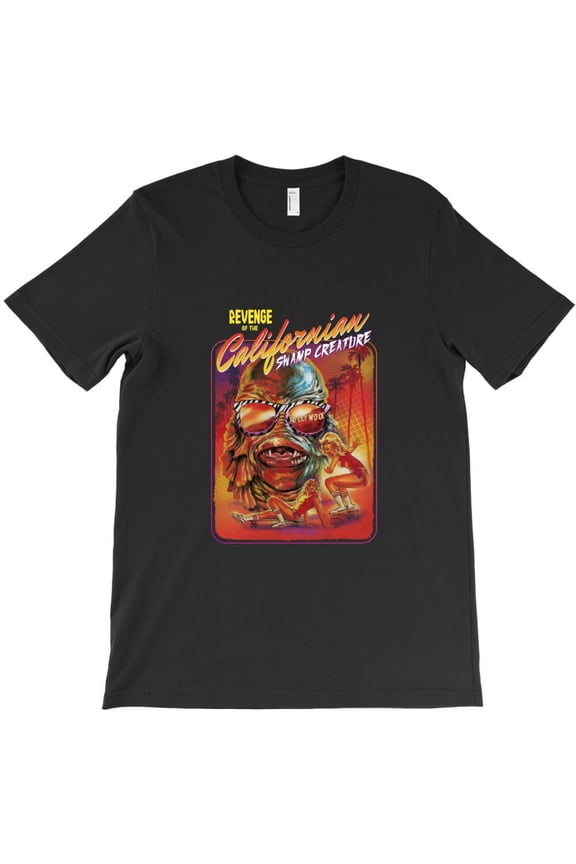 Funny Horror Movie Series, Californian Swamp Creature Parody H36050 Unisex T-Shirt, Up to 5XL Available