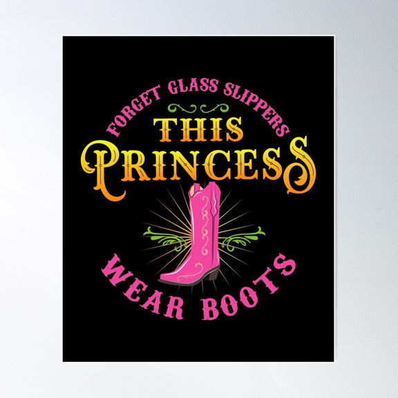 Funny Horse Back Riding Design Perfect Equestrian Gift Graphic Poster Wall Art, Modern Wall Decor For Living Room Bedroom, 12x18 UNFRAMED