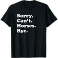 thumbnail image 1 of Funny Horse Gift for Men Women Boys or Girls Short Sleeve T-Shirt, 1 of 4