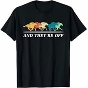 Funny Horse Racing Jockey Racer Derby Rider Track Race Gifts T-Shirt