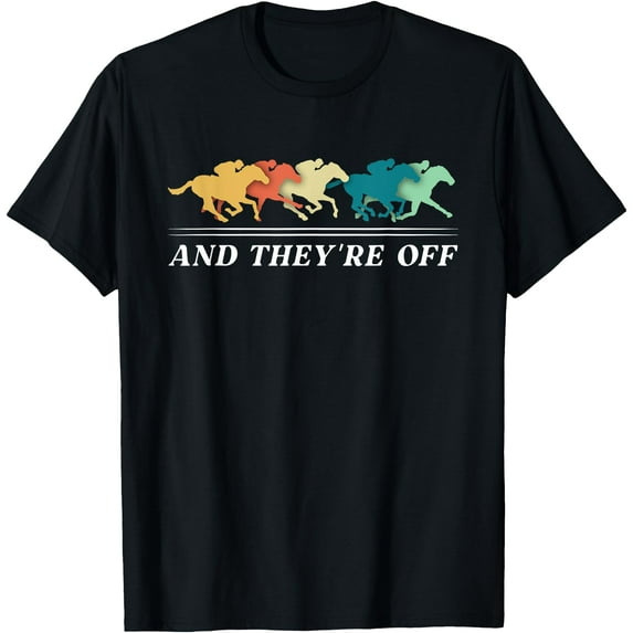 Funny Horse Racing Jockey Rider Track Race Gifts Softstyle Unisex T-Shirt,Black Color,Size 5XL
