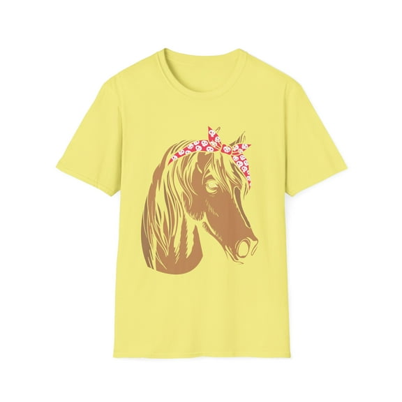 Funny Horsemanship Equestrianism Equestrian Enthusiast Humorous Horseback Racehorse Riding Lover Horseman Unisex Softstyle T-Shirt