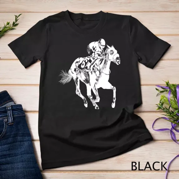 Funny Horseracing Jockey Rider Horseback Riding Lover Outfit Unisex T-Shirt Unisex S-5XL Hot Trending Shirt, Sweatshirt, Hoodie, Vintage Birthday Gift