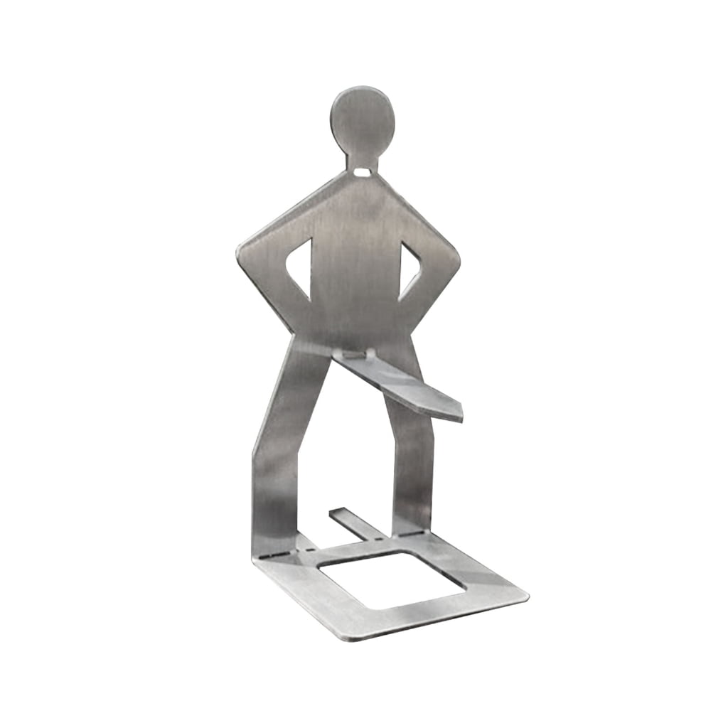 Funny Hot Dog Sausage Stand Holder Portable BBQ Barbecue Rack Stainless