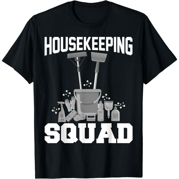 Funny Housekeeping Gift For Professional Housekeeper Women T-Shirt