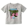 thumbnail image 1 of Funny How I Roll Sk8 Rex Dinosaur Toddler Boy Girl T Shirt Infant Toddler Brisco Brands 6M, 1 of 5