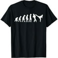 thumbnail image 1 of Funny Human Taekwondo Fighter Evolution Korean Sparring T-Shirt, 1 of 4