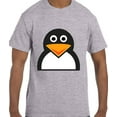 thumbnail image 1 of Funny Humor Penguin Animal T-Shirt, 1 of 1