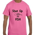 thumbnail image 1 of Funny Humor Shut Up and Fish Fishing T-Shirt, 1 of 1