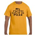 thumbnail image 1 of Funny Humor Tshirt My Favorite Color is Pizza, 1 of 1