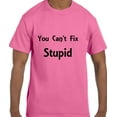thumbnail image 1 of Funny Humor You Can't Fix Stupid T-Shirt, 1 of 1