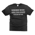 thumbnail image 1 of Funny Humor shirt Your Opinion Funny Mens t-shirt Birthday Gift shirt, 1 of 2