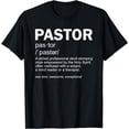 thumbnail image 1 of Funny Humorous Christian Pastor Definition Men Women Clergy T-Shirt, 1 of 4