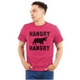 thumbnail image 1 of Funny Hungry Hangry Hippos Plus Size Crewneck Graphic Tee Shirt Brisco Brands 4X, 1 of 5