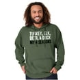 thumbnail image 1 of Funny Hunting 4 Seasons Deer Elk Fowl Unisex Plus Fleece Graphic Hoodie Brisco Brands 4X, 1 of 5