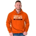 thumbnail image 1 of Funny Hunting 4 Seasons Deer Elk Fowl Unisex Plus Fleece Graphic Hoodie Brisco Brands 2X, 1 of 5