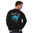 thumbnail image 1 of Funny Hunting Myth Swamp Raccoon Unisex Plus Fleece Graphic Sweatshirt Brisco Brands 2X, 1 of 5