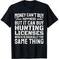 thumbnail image 1 of Funny Hunting Saying Hunter I Hunting License T-Shirt, 1 of 5
