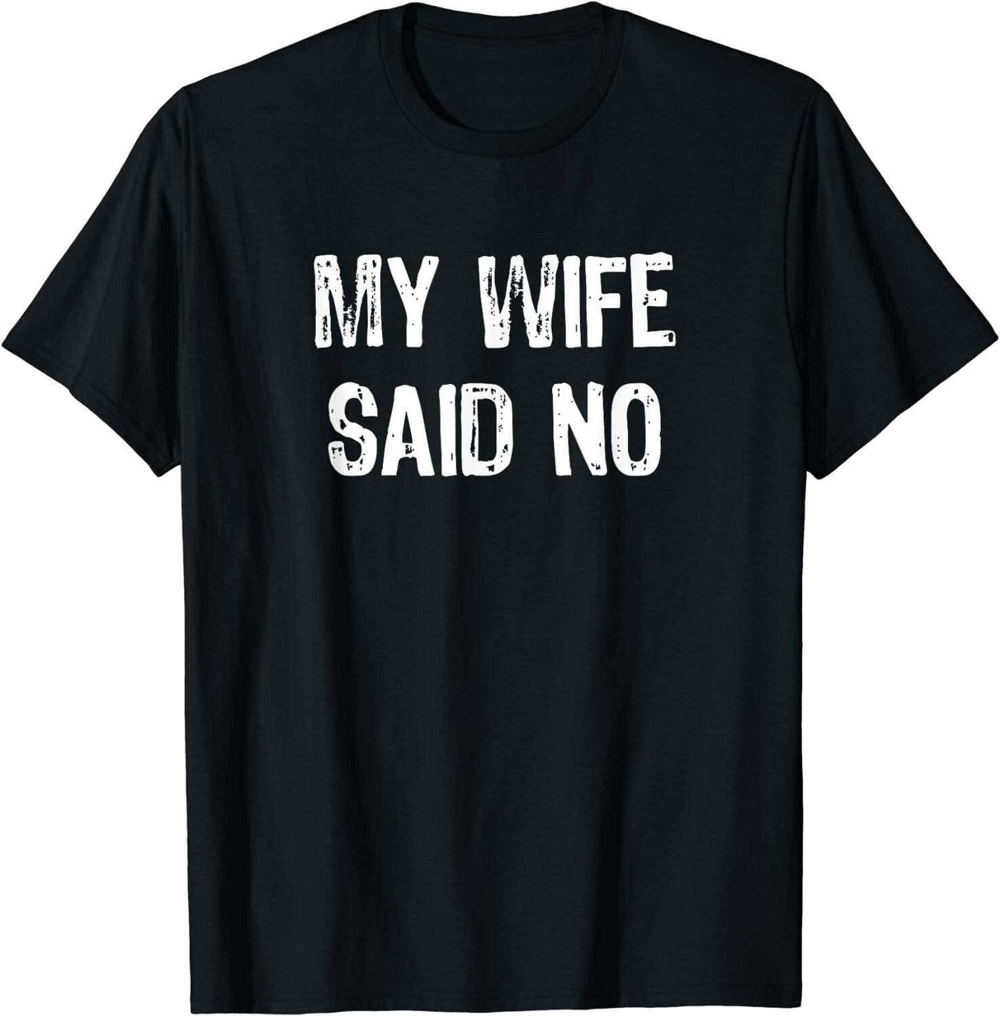 Funny Husband Christmas Gift T-Shirt - Hilarious Present for Husbands ...