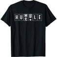 thumbnail image 1 of Funny Hustle Gift For Men And Women Cool Humble Odometer T-Shirt Black Small, 1 of 4