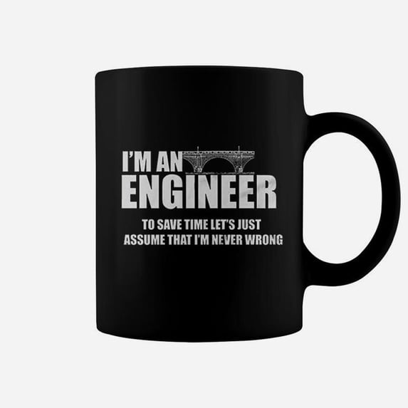 Funny I Am Engineer Lets Assume Coffee Mug - Walmart.com