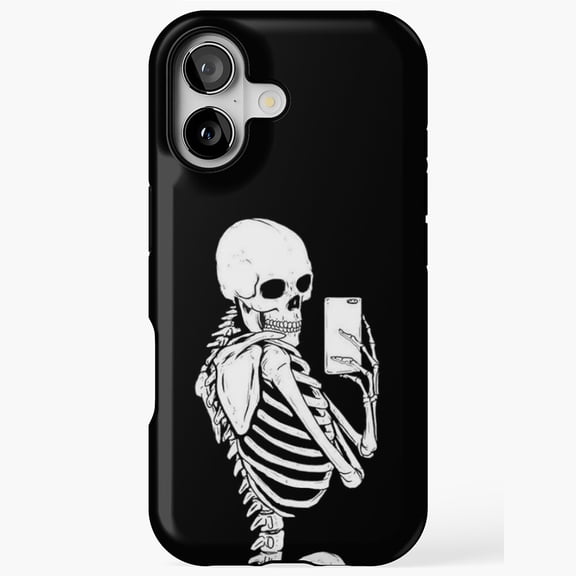 Funny I Am Just Taking A Selfie Compatible Phone Case for iPhone 11–17 Pro Max