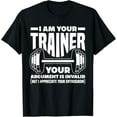 thumbnail image 1 of Funny I Am Your Trainer Gym Personal Trainer Coach T-Shirt, 1 of 4