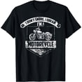 thumbnail image 1 of Funny I Don't Snore I Dream I'm A Motorcycle Men's Short Sleeve T-Shirt Black Casual Tee, 1 of 5