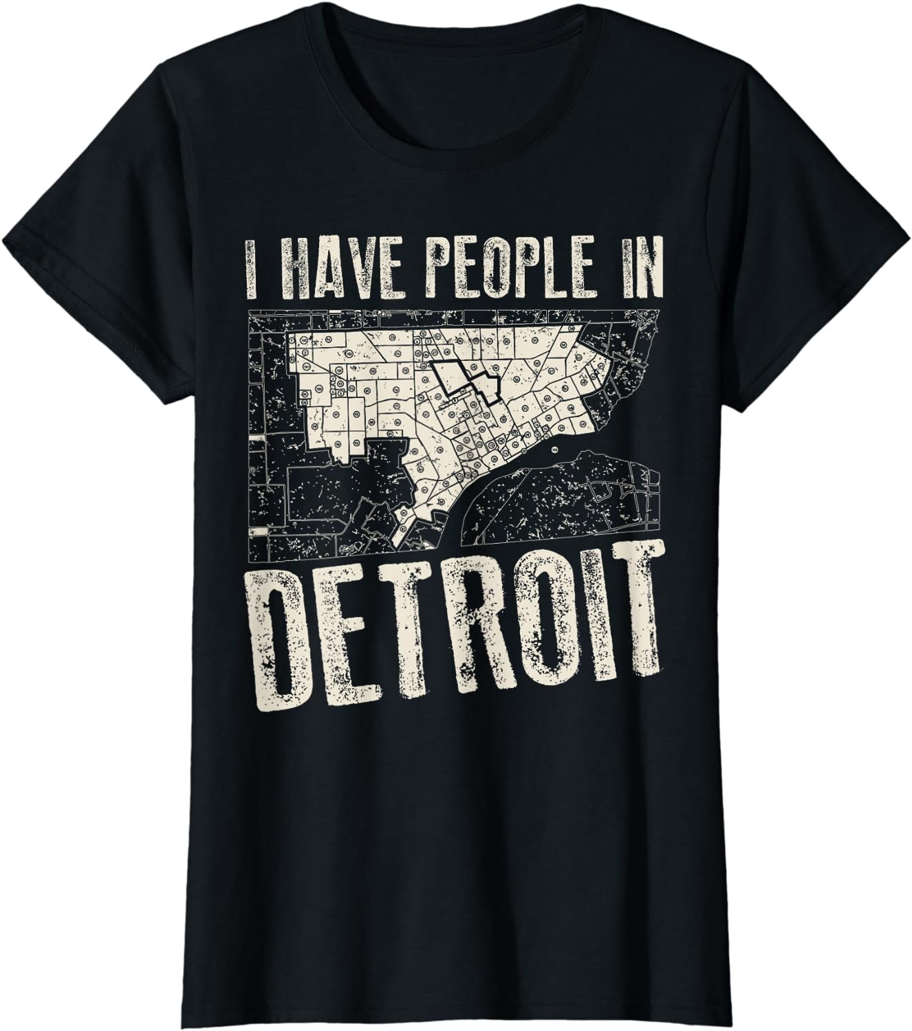 I Have People In Detroit T-Shirt Michigan Gift Shirt I Have People In Detroit T-Shirt Michigan Gift Shirt