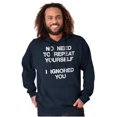 thumbnail image 1 of Funny I Ignored You Sarcastic Joke Hoodie Sweatshirt Women Men Brisco Brands L, 1 of 6
