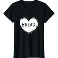 thumbnail image 1 of Funny I Love Bread T-Shirt Gluten Lover Gift Tee, 1 of 3