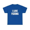 thumbnail image 1 of Funny I Love Drinking Beer While I'm Fishing T-Shirt, 1 of 9