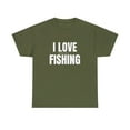 thumbnail image 1 of Funny I Love Drinking Beer While I'm Fishing T-Shirt, 1 of 9