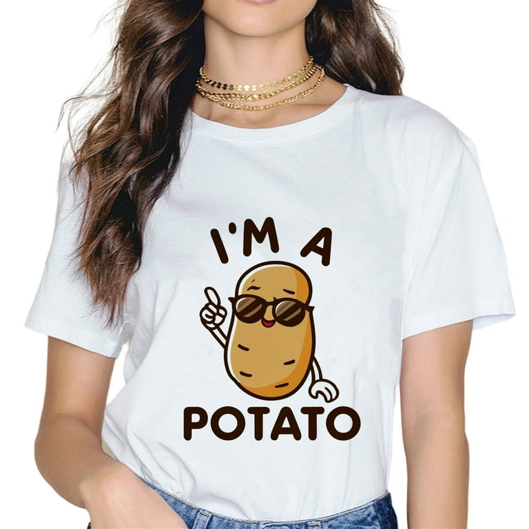 I Am Potato T Shirt Funny Potato Tee Gift I Am Potato T Shirt Funny Potato Tee Gift