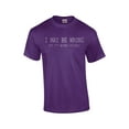 thumbnail image 1 of Funny I May Be Wrong But It's Highly Unlikely Humorous Sarcastic Men's Short Sleeve T-shirt-Purple-4Xl, 1 of 4