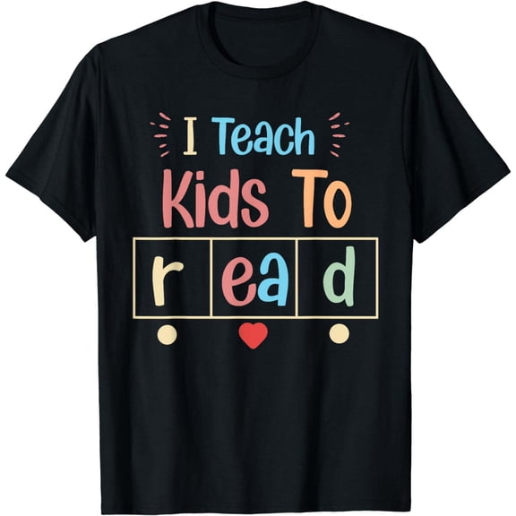 Funny I Teach Kids To Read Science Teachers Men Women Reading T-Shirt