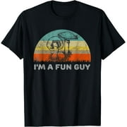 Funny I'm A Fun Guy Fungi Pun T-Shirt Gift Mushroom Picker T-Shirt Black