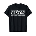 thumbnail image 1 of Funny I'm A Pastor Gift | Cute Christian Clergy Men Women T-Shirt, 1 of 5