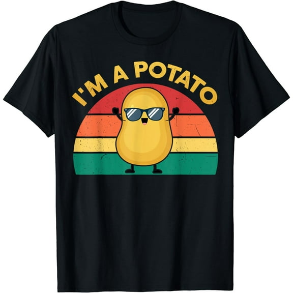 Funny I'm A Potato-Shirt Cute Costume Toddler Youth Kids T-Shirt