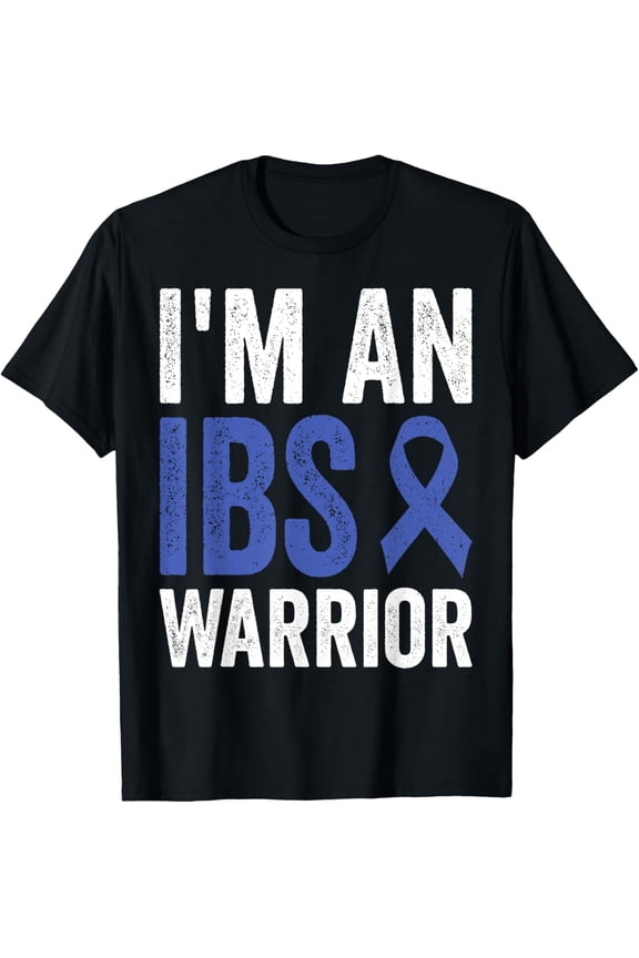 Funny I'm An IBS Warrior Irritable Bowel Syndrome Warrior T-Shirt