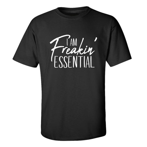 Funny I'm Freakin' Essential Unisex Short Sleeve T-shirt-Black-small